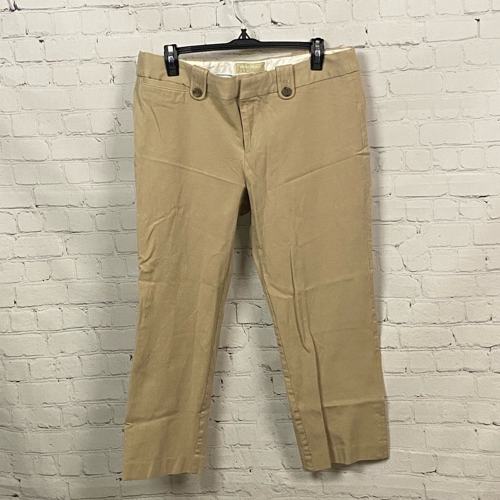 Banana Republic khaki ankle pants